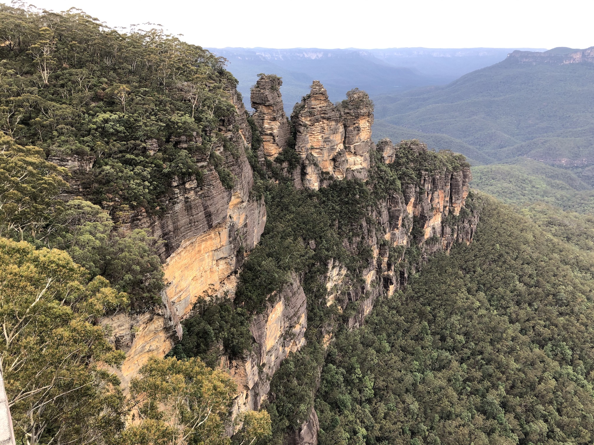 2020-02-16 Blue Mts - Katoomba, Three Sisters